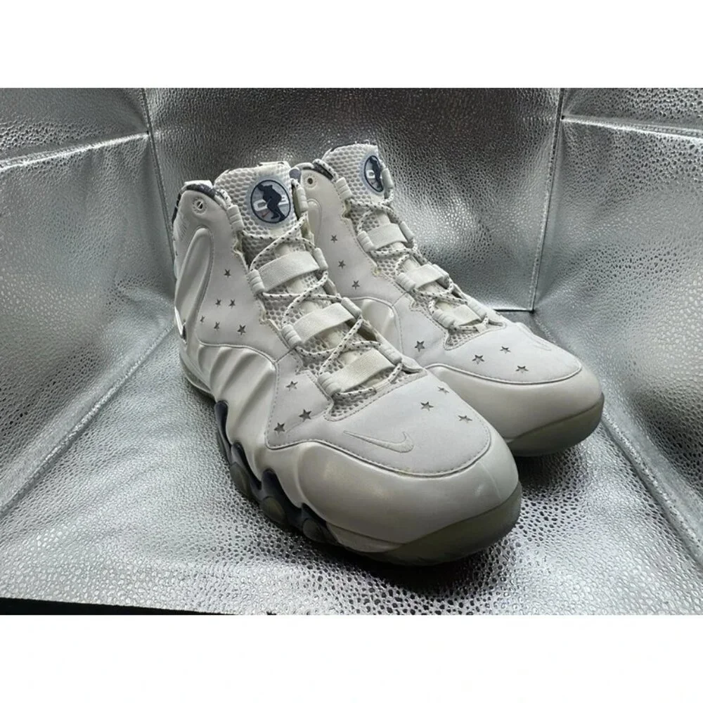 RARE 🚀 Size 13 - Nike Barkley Foam Posite Max Premium‎ USA Olympics 588527-100